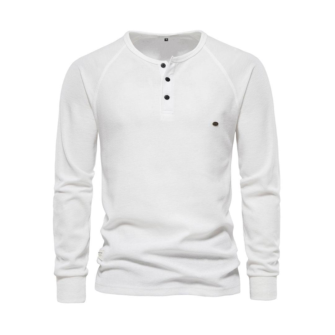 Herenshirt met lange mouwen