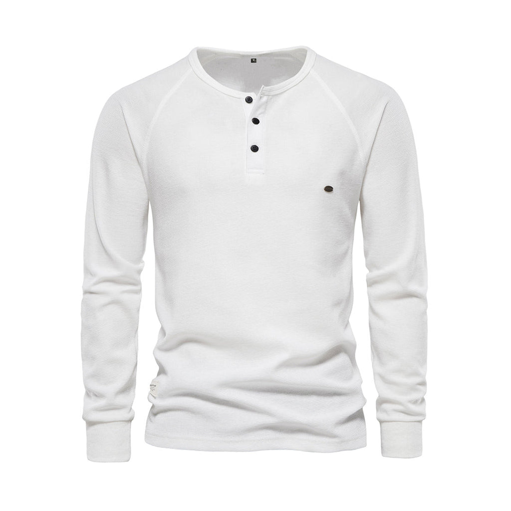 Stijlvol heren shirt met lange mouwen