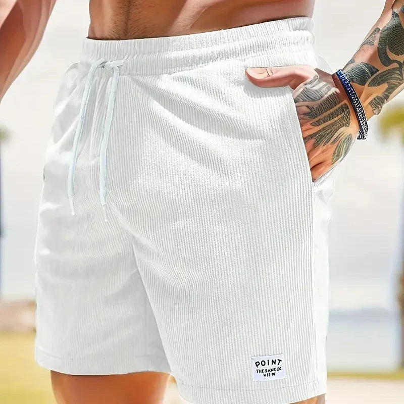 Lichte zomershort met losse pasvorm