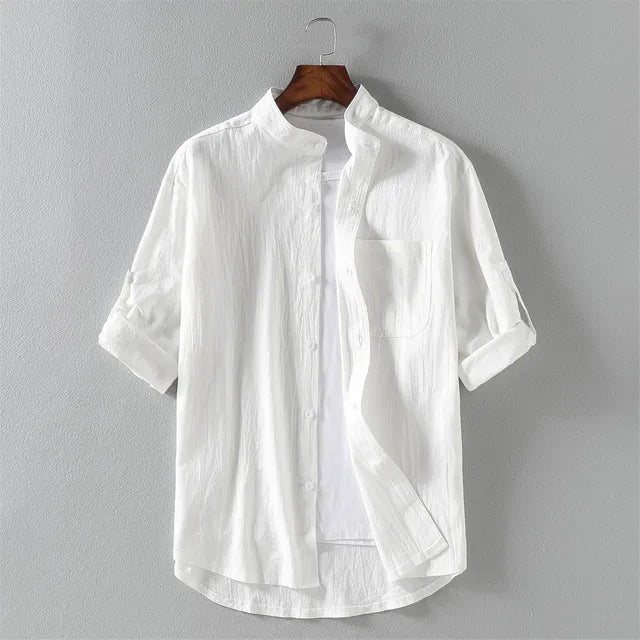 Plus size overhemd