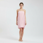 Wickelkleid für das bad