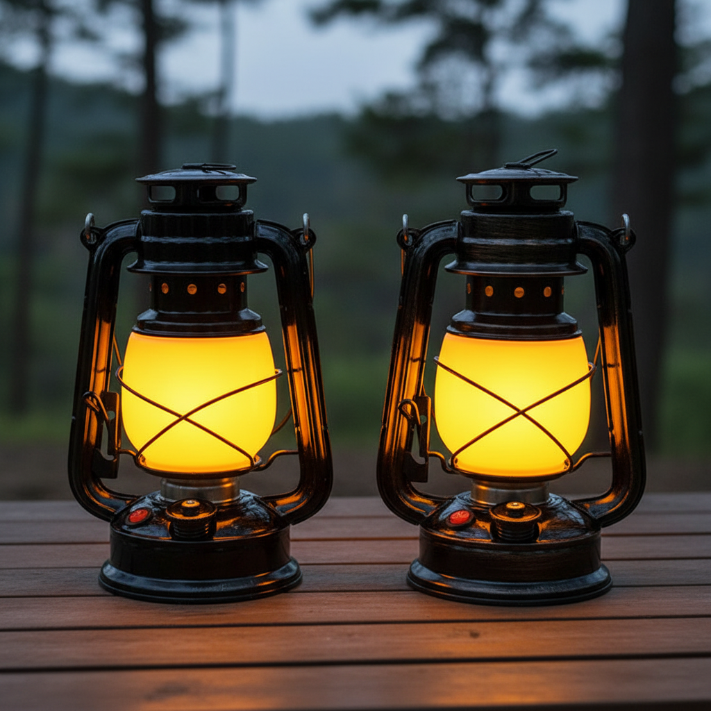 Oplaadbare campingleuchte