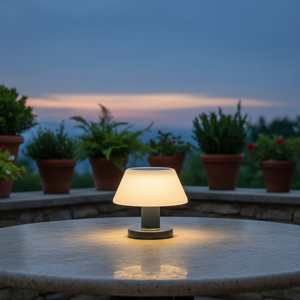 Oplaadbare led-buitenlamp