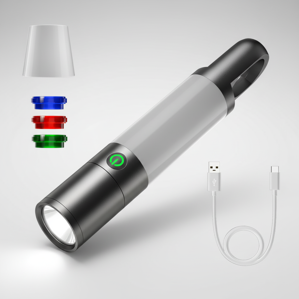 Oplaadbare LED zaklamp