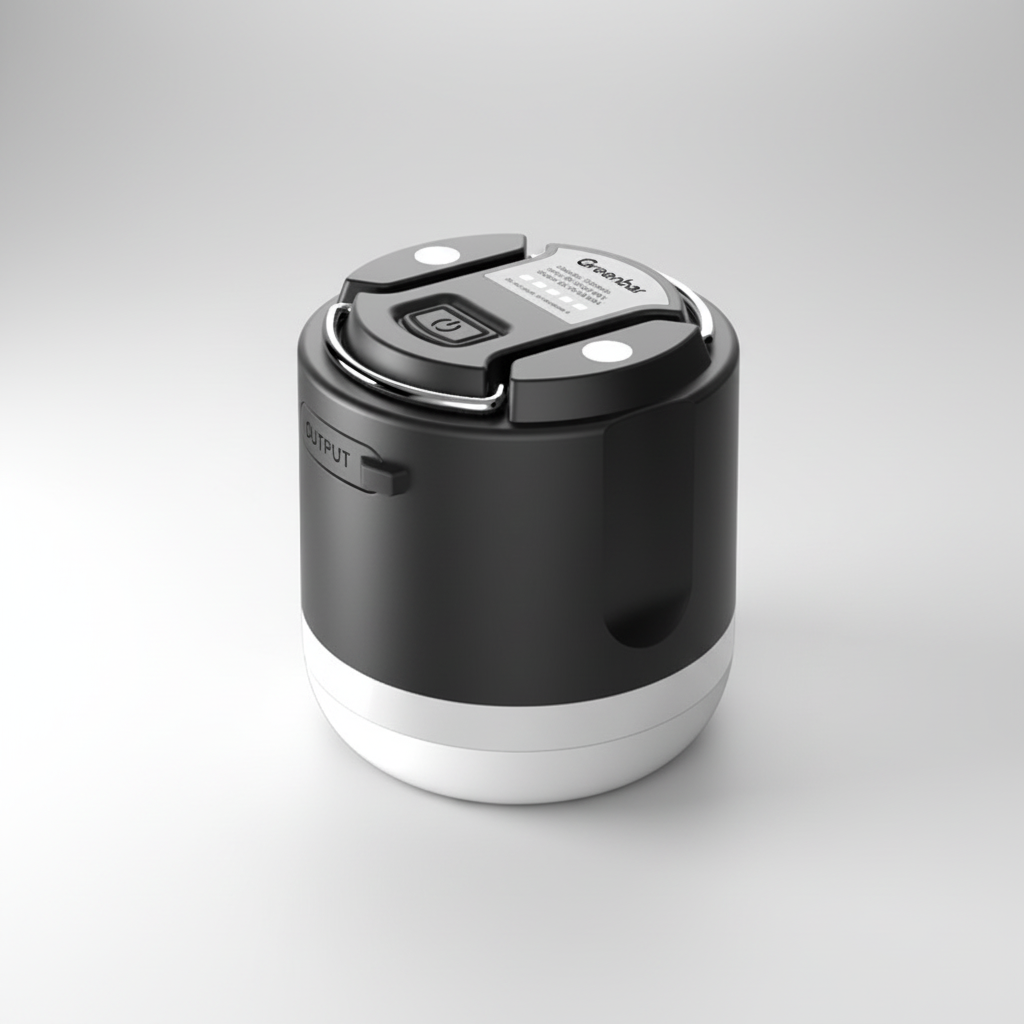 Oplaadbare powerbank lamp