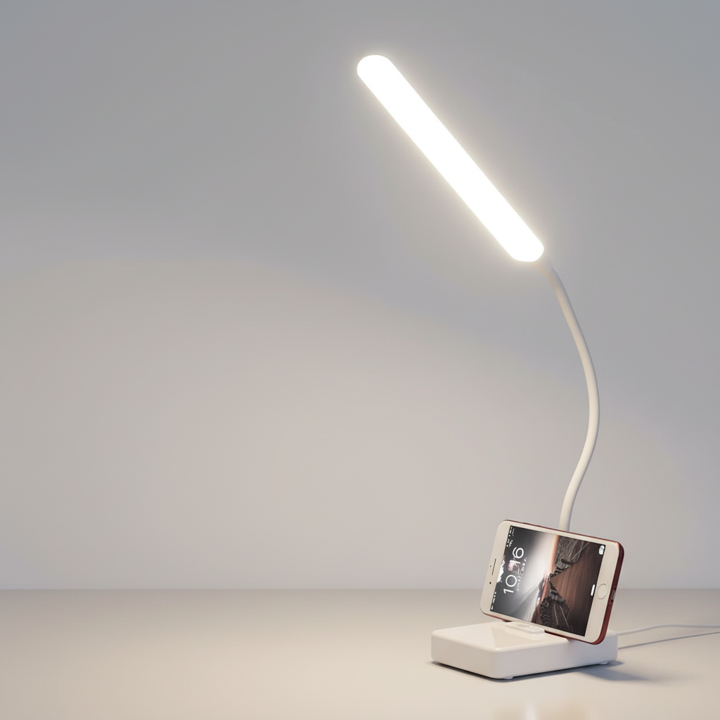 Oplaadbare tafellamp van ABS