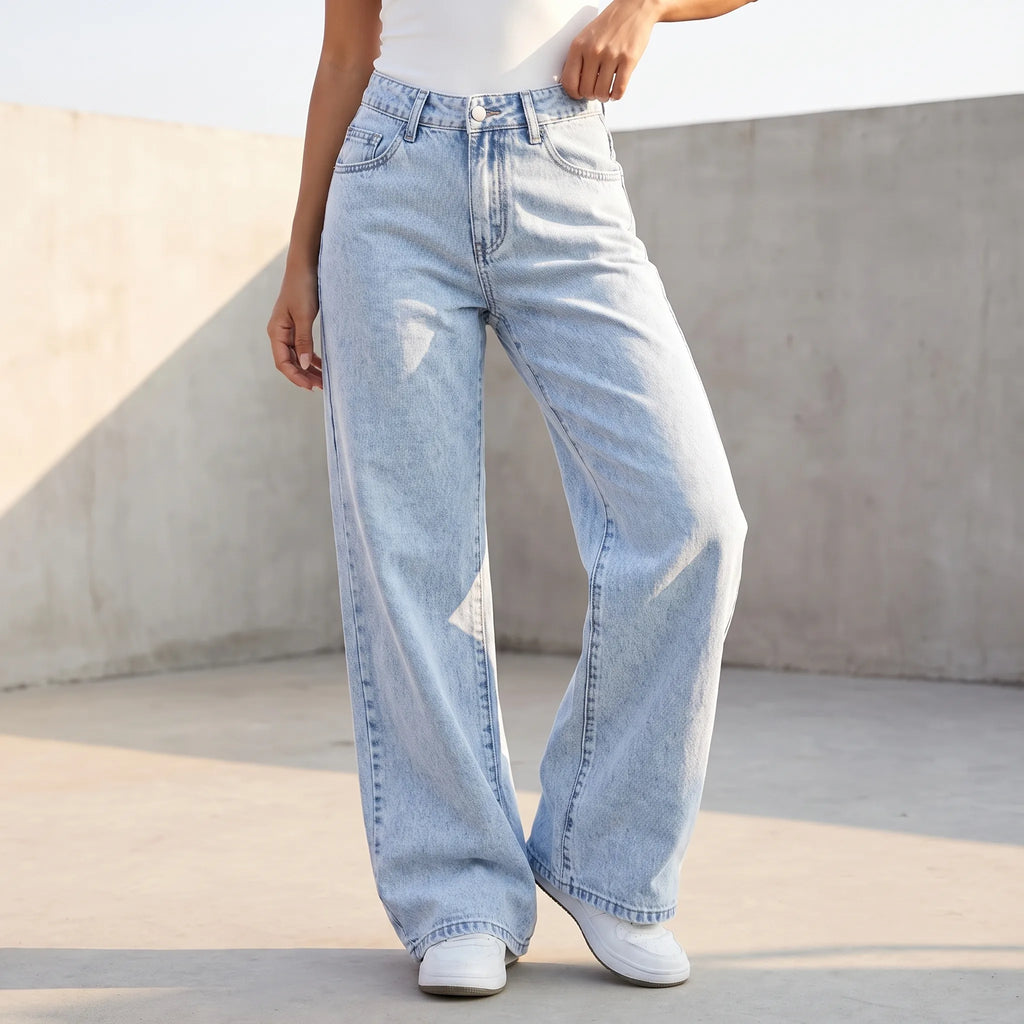 Wijde jeans – Liva