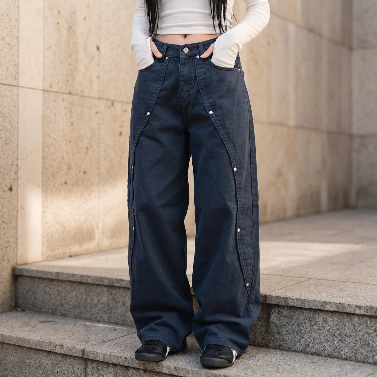 Wijde jeans – Yara