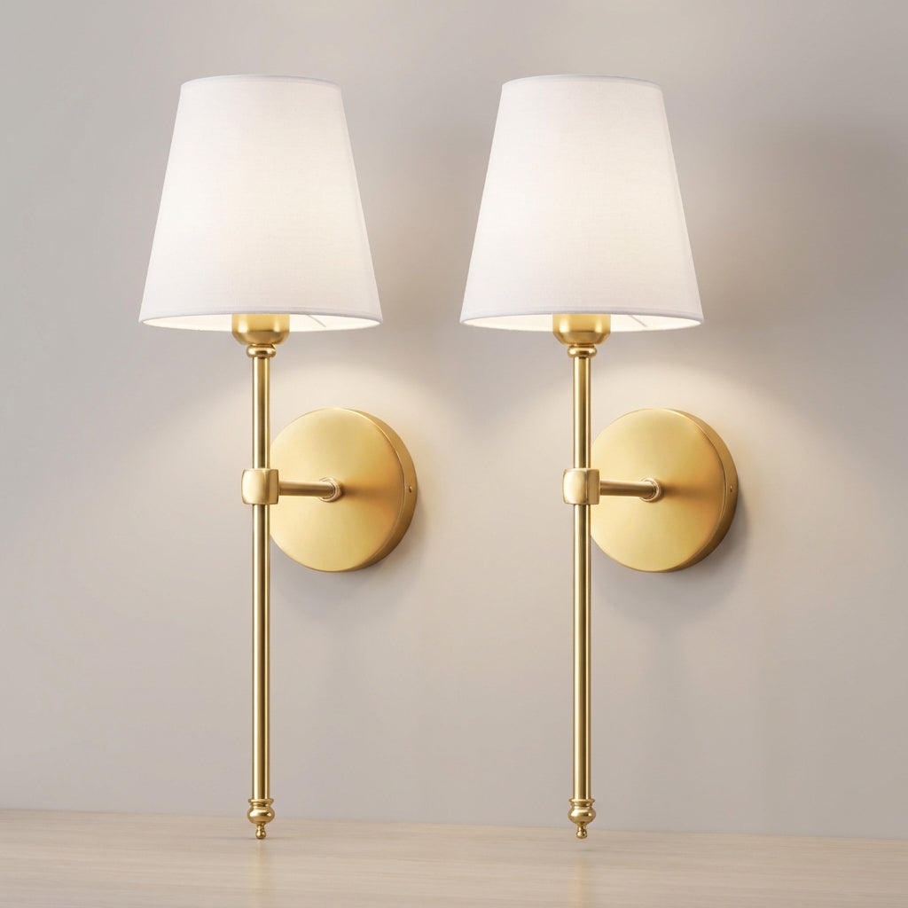 Draadloze decoratieve wandlampenset