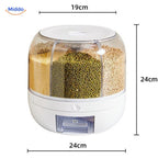 360° roterende graandispenser