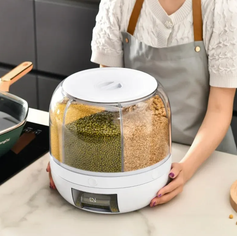 360° roterende graandispenser