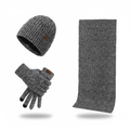 Wollen muts en handschoenen