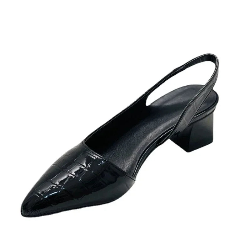 Lara pumps met croco-design – elegant, comfortabel & voor elke gelegenheid