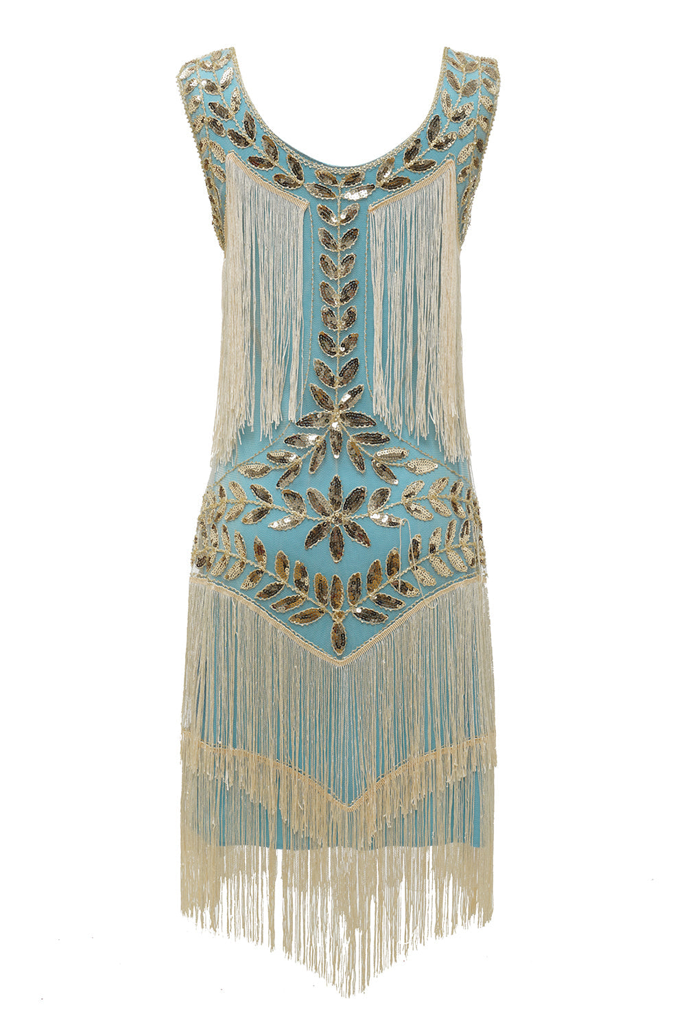 Glamoureuze charlestonjurk uit de jaren '20