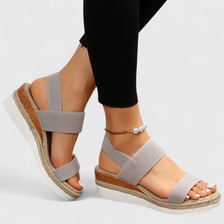 Sandalen met voetboogsteun en ruimte voor eigen inlegzolen