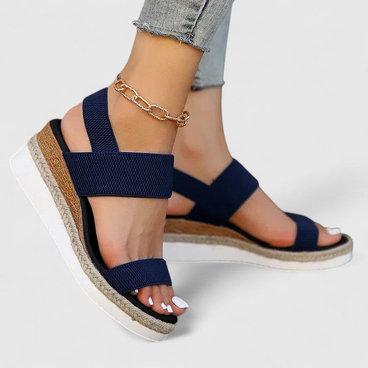 Sandalen met voetboogondersteuning en zachte demping