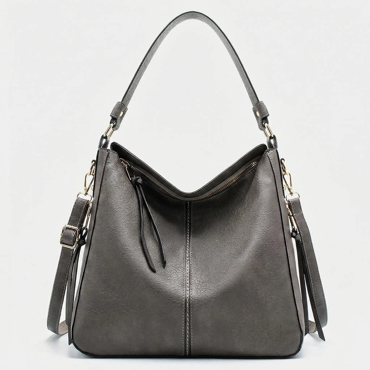 Zachte crossbodytas met tijdloos design