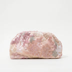 Zachte geborduurde avondclutch voor dames