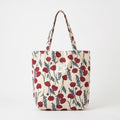 Zachte schoudertas met print