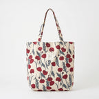 Zachte schoudertas met print