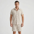 Zomers herenoutfit met trekkoord