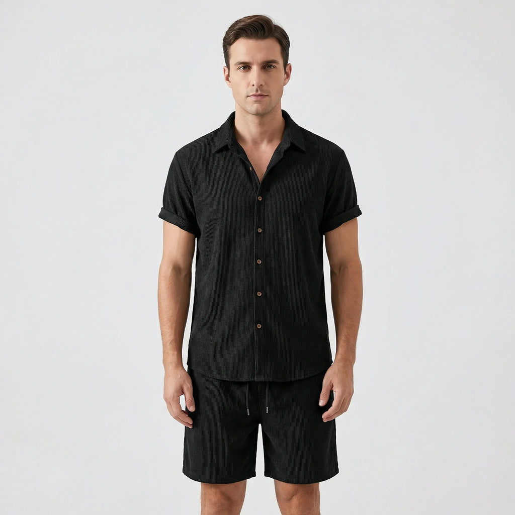 Zomers herenoutfit met trekkoord — afbeelding 11