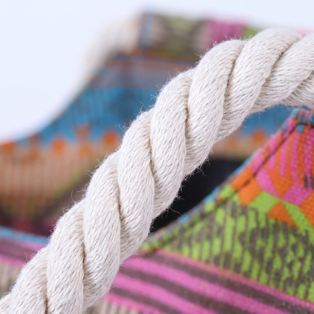 Zomerse schoudertas met patroon