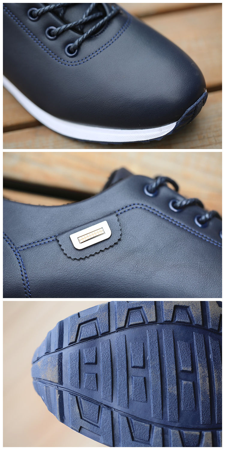Herensneakers met zachte fluwelen voering