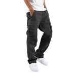 Flexibele cargo broek – stretch regular-fit mannen
