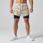 Tweedelige trainingsshorts met compressie — afbeelding 27