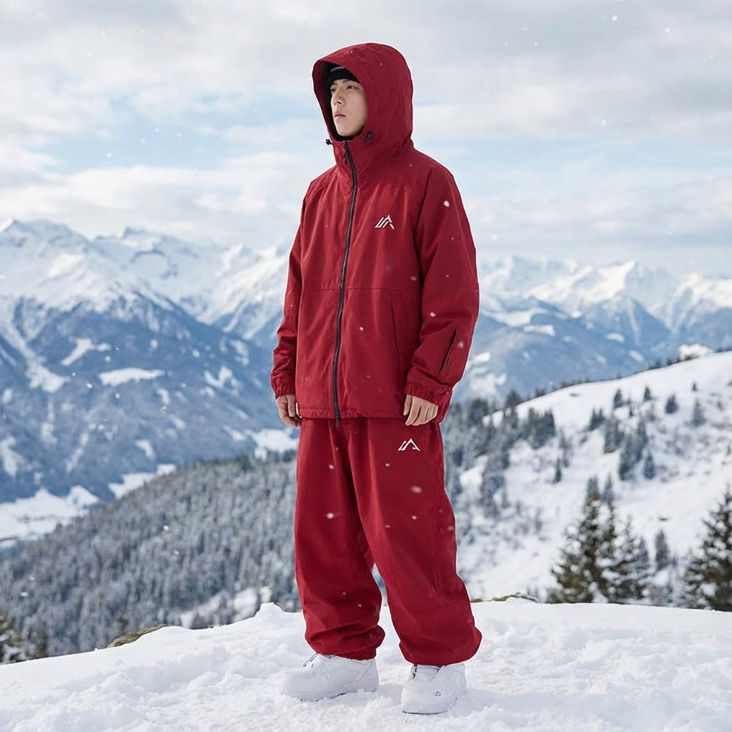 Tweedelig unisex skikleding set