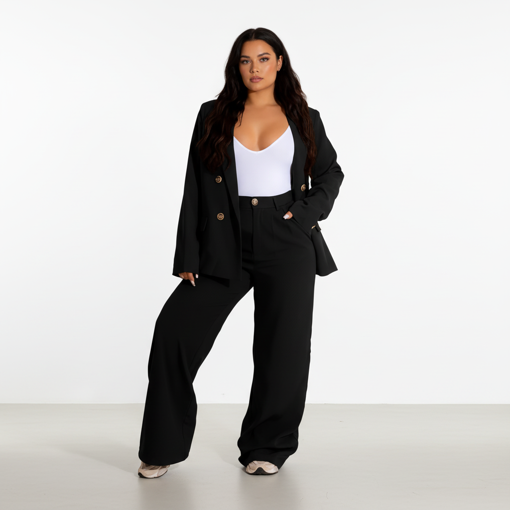 Tweede deel van het zakelijke outfit