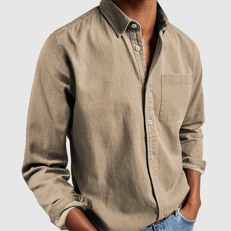 Casual overhemd met stijlvolle details