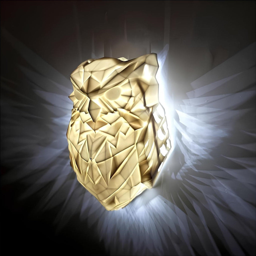 Verlichte vleugels wandlamp