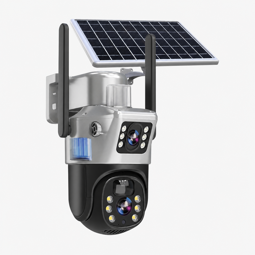4K solar bewakingscamera – volledig draadloos