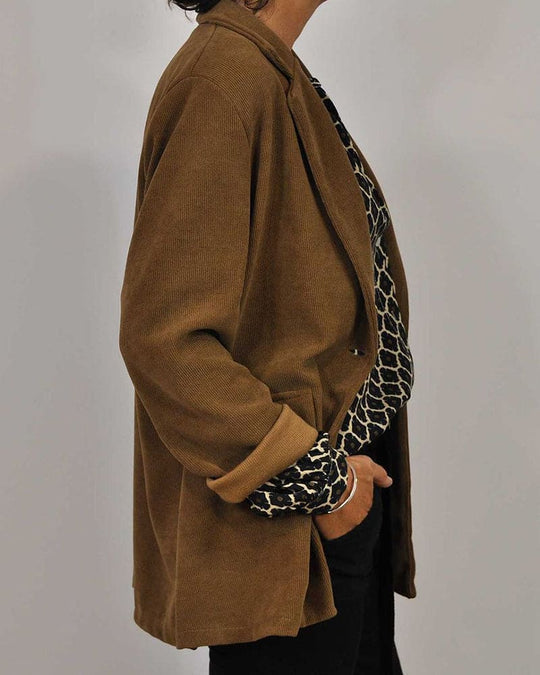 Sara blouse met V-hals