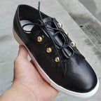 Platte veterschoenen Goldie