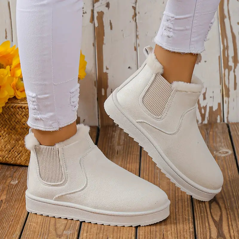 Comfy thermische slip-on snowboots