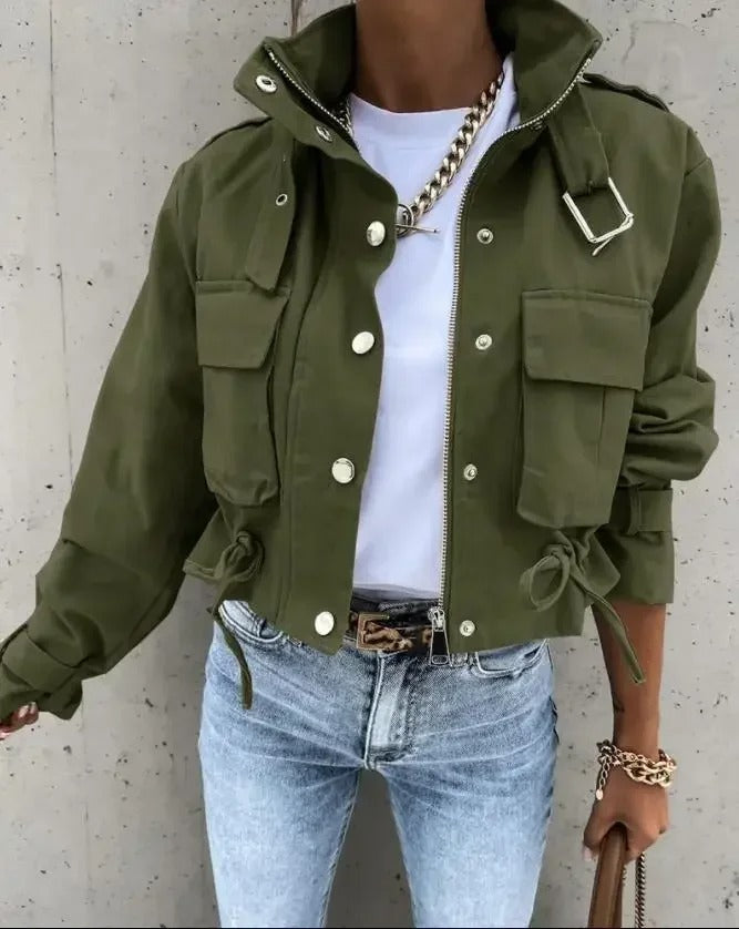 Cropped dames zomerjack