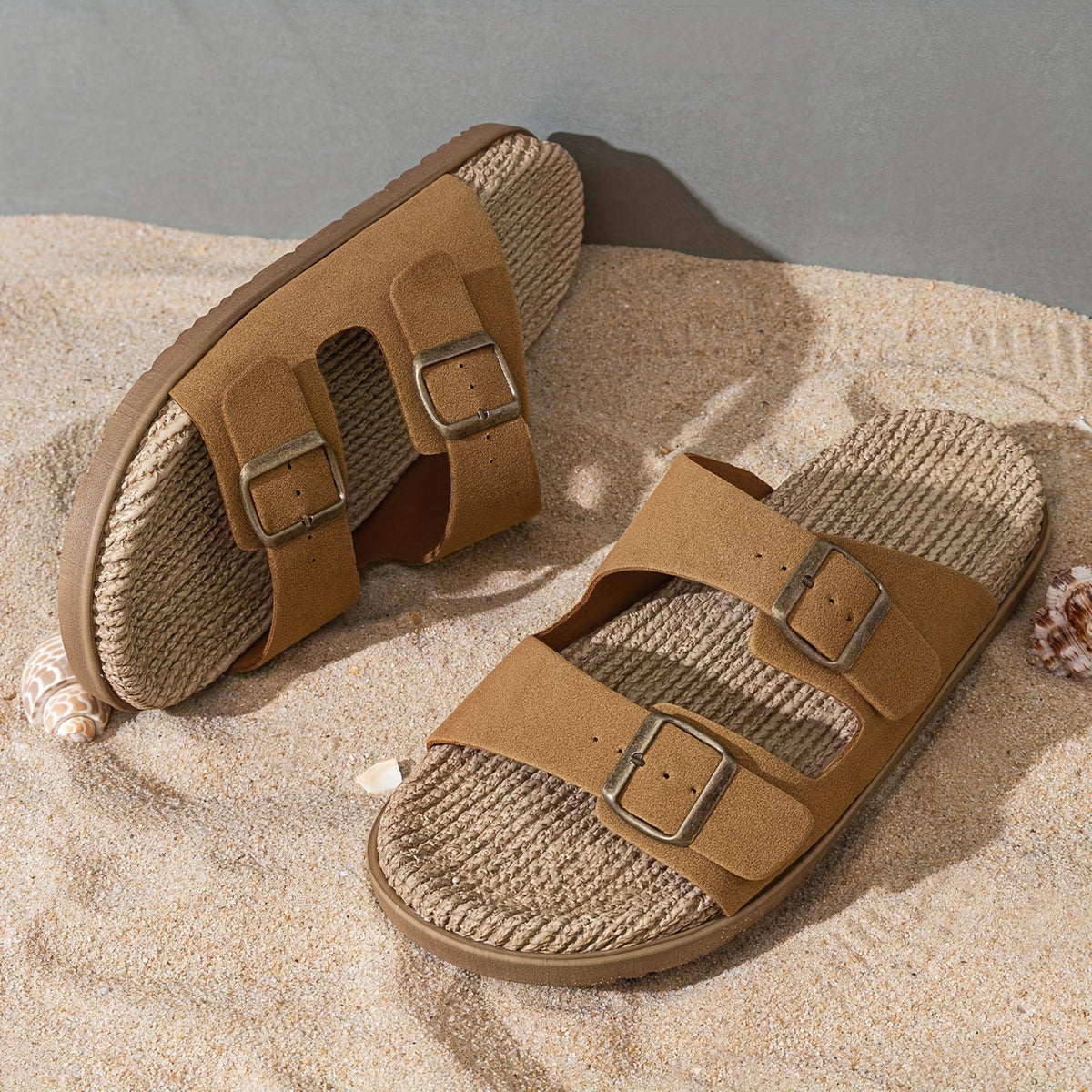 Heren zomer-slippers met verstelbare banden
