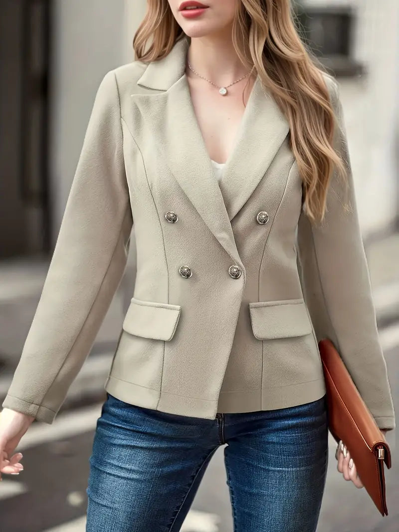 Effen double-breasted blazer
