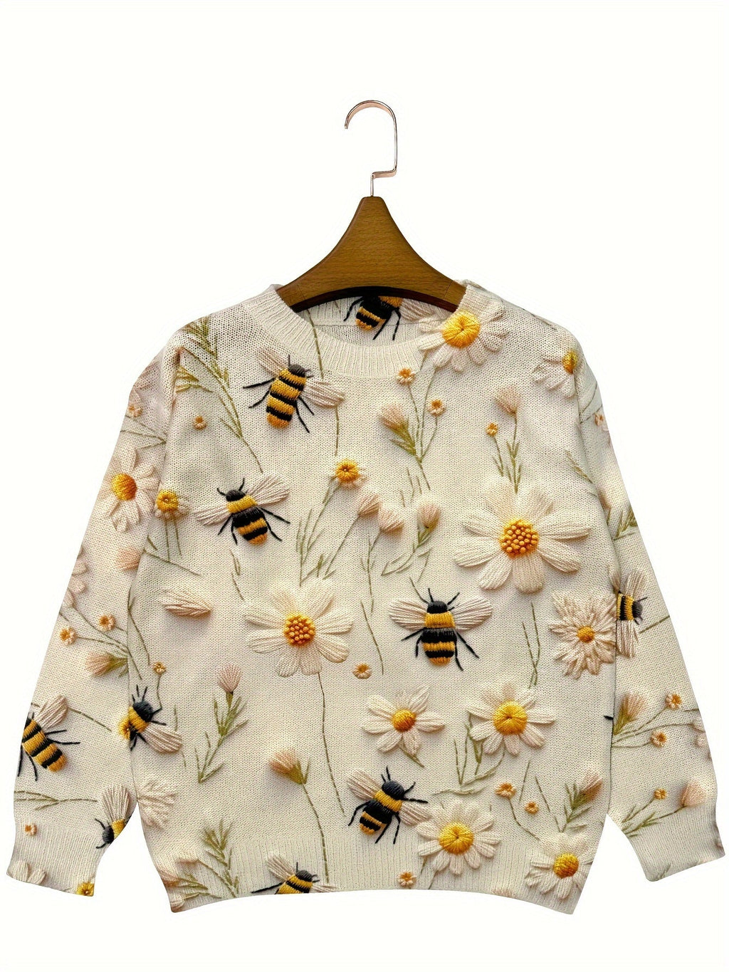 Dames sweater met bijenmotief