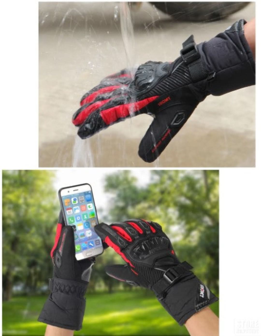 Motorhandschoenen voor de winter