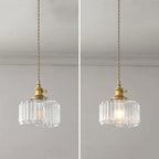 Vintage kristallen hanglamp