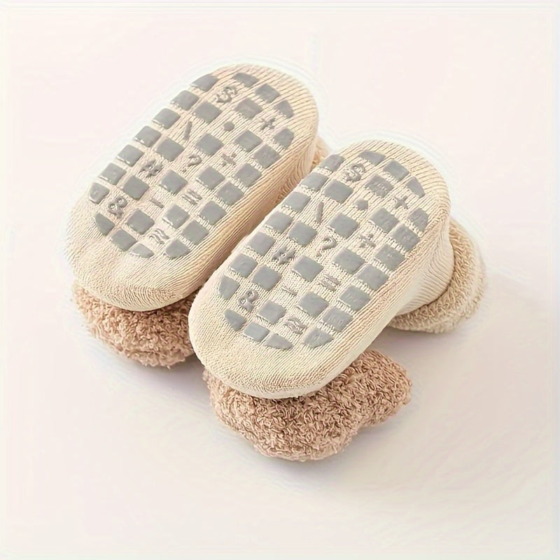 Antislip babysokjes – mila – met schattig berenontwerp