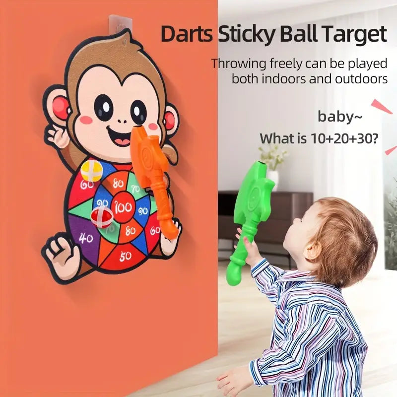 Aapjesdartbordspel