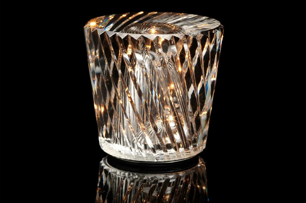 Oplaadbare diamant kristal tafellamp