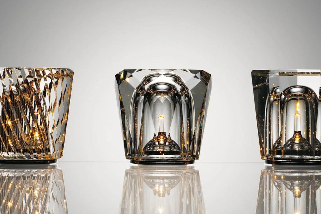 Oplaadbare diamant kristal tafellamp