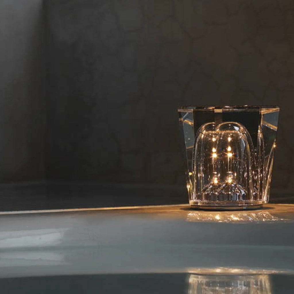 Oplaadbare diamant kristal tafellamp