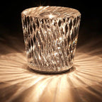 Oplaadbare diamant kristal tafellamp